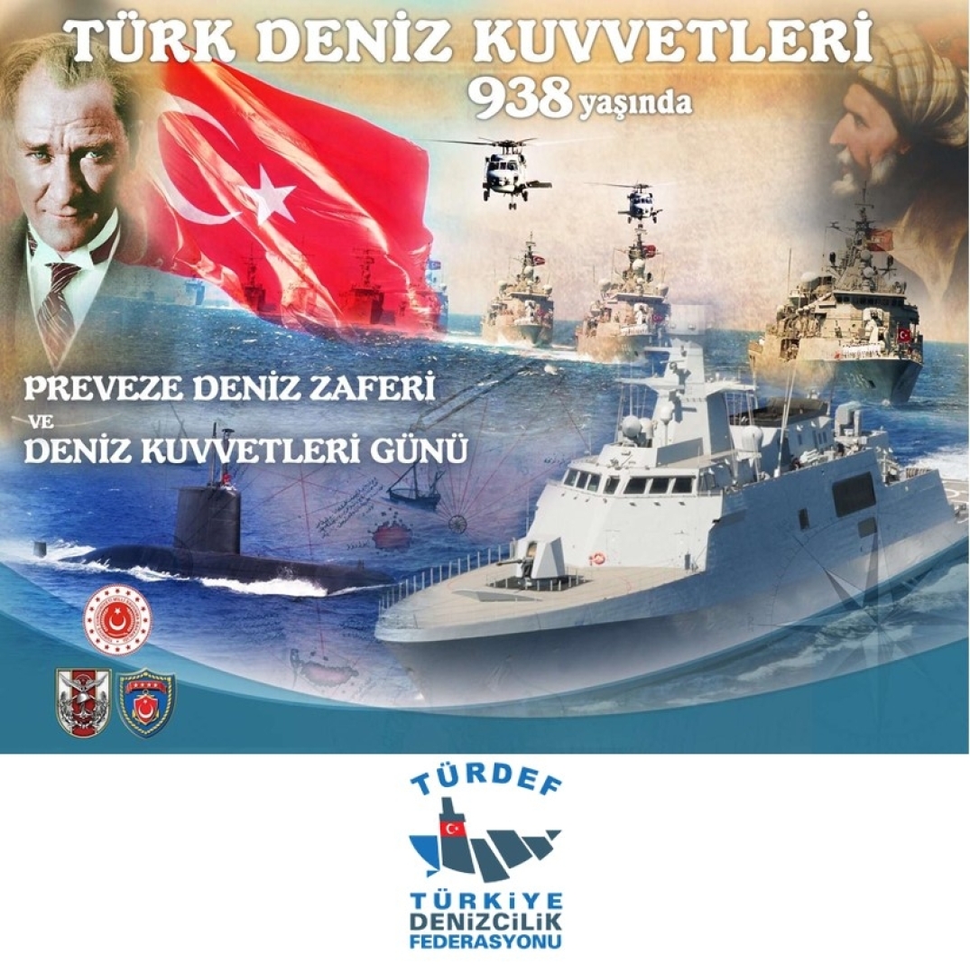 Preveze Deniz Zaferi ve Deniz Kuvvetleri Günü Kutlu Olsun