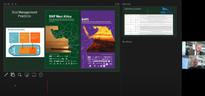 "Afrika’nın Doğu ve Batı Sahillerindeki Korsan Saldırıları ve Denizcilerin Yıpranması" Webinarı